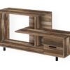 TV Stand, Console, Media Entertainment Center, Storage Drawer, Contemporary & Modern - Brown - Image 6