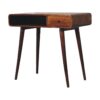 Curved Writing Desk - Chestnut - Image 5