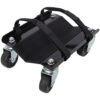 Heavy Duty Snowmobile Dolly With V Slide And Swivel Casters Steel, 1500Lbs Capacity - Black - Image 6
