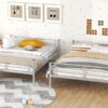 Full Long Over Queen Metal Bunk Bed - Sliver - Image 16