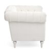 1 Seater Sofa - White - Image 9
