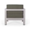 Aviara - Club Chair Outdoor Seating Aluminum - Natural - Image 11