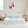 King Mattress & Bed Frame With Cool , Innovative All In One, Pressure Relief, Motion Isolation - White - Image 2