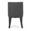 Modern Rustic Dining Chair (Set of 2) With Solid Wood Frame - Charcoal - Image 11