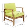 Perla - Club Chair - Green - Image 3