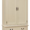 Elegant Traditional Armoire - Beige - Image 2