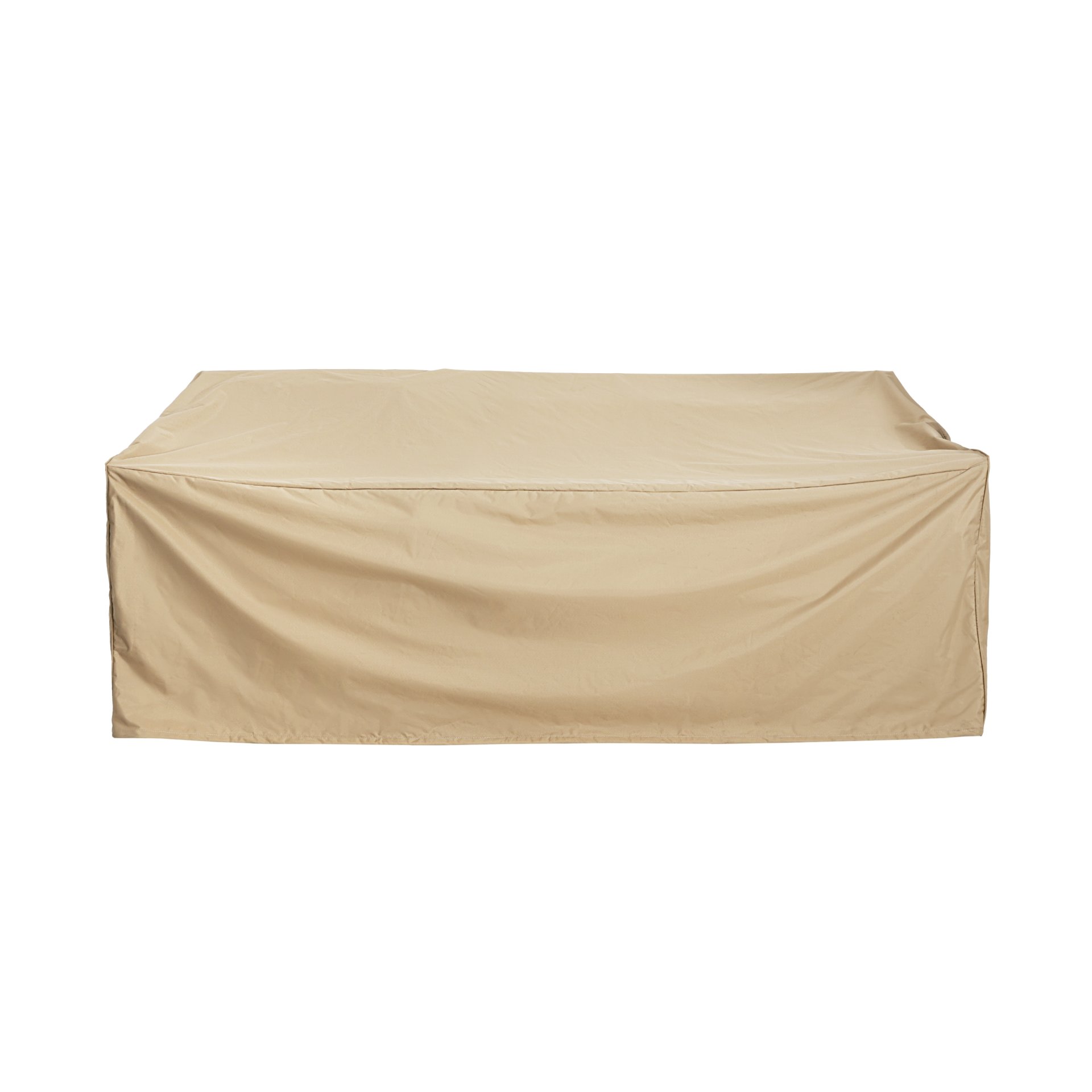Shiled - Patio Outdoor 3 Seater Sofa Cover Fabric Weather Resistant - Beige - Image 4