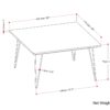 Hunter - Square Dining Table - Natural - Image 7
