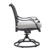 Durable Outdoor Dining Swivel Rockers With Cushions (Set of 2) - Sandstorm - Image 7