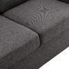 Pull Out Sofa Bed Loveseat Sleeper With Twin Size Memory Mattress With Two USB Ports For Living Room Spaces - Gray - Image 13