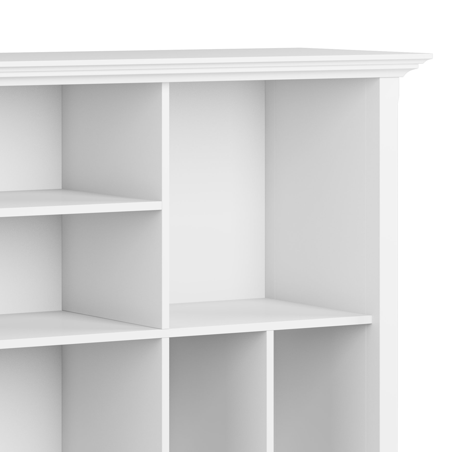 Amherst - Multi Cube Bookcase And Storage Unit - White - Image 7