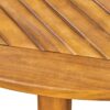 Stamford - Modern Acacia Wood Dining Table With Straight Leg Base - Teak - Image 11