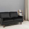 Plush Comfort Sofa - Black - Image 17