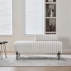 Mini Loveseat With Adjustable Backrest - Beige - Image 5