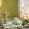 Tear Drop Ornament, Decorative Hanging Christmas Tree Ornaments For Holiday Party Decorations (Set of 12) - Green - Image 5