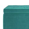 Hamilton - Storage Ottoman - Aqua Blue - Image 6