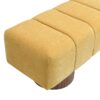 Upholstered Entryway Bench Ottoman - Yellow - Image 8