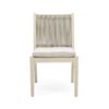 Cordoba - Dining Chair (Set of 2) Comfortable Armless Chairs - Beige - Image 13