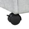 Versatile Sofa Bed Modular Sofa Free Combined Sofa With 2 Storage Racks - Gray - Image 23