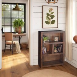 Sausalito - 49" High Bookcase - Whiskey