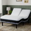 Copper Lux - 12" Split Top Queen Soft Memory Foam Mattress With Phase Change Cooling Fabric - White / Gray - Image 8