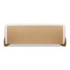 Alpine - King Puffy Modern Platform Bed - Ivory White - Image 5