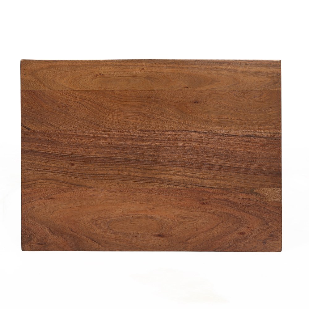 Nightstand Natural Wood - Brown - Image 7