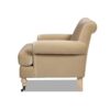 Alana Lawson - Accent Arm Chair Metal Casters - Fawn Brown - Image 7
