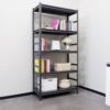 Adjustable Heavy Duty Shelving 5 Tier Storage Shelves, 2000Lbs Load, Kitchen, Garage - Black - Image 11