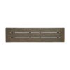 Cloud - Outdoor Bench With Frame And Slat Panel Design - Sandblast Gray / Black - Image 5