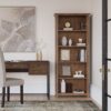 Amherst - 5 Shelf Bookcase - Rustic Natural Aged Brown - Image 6