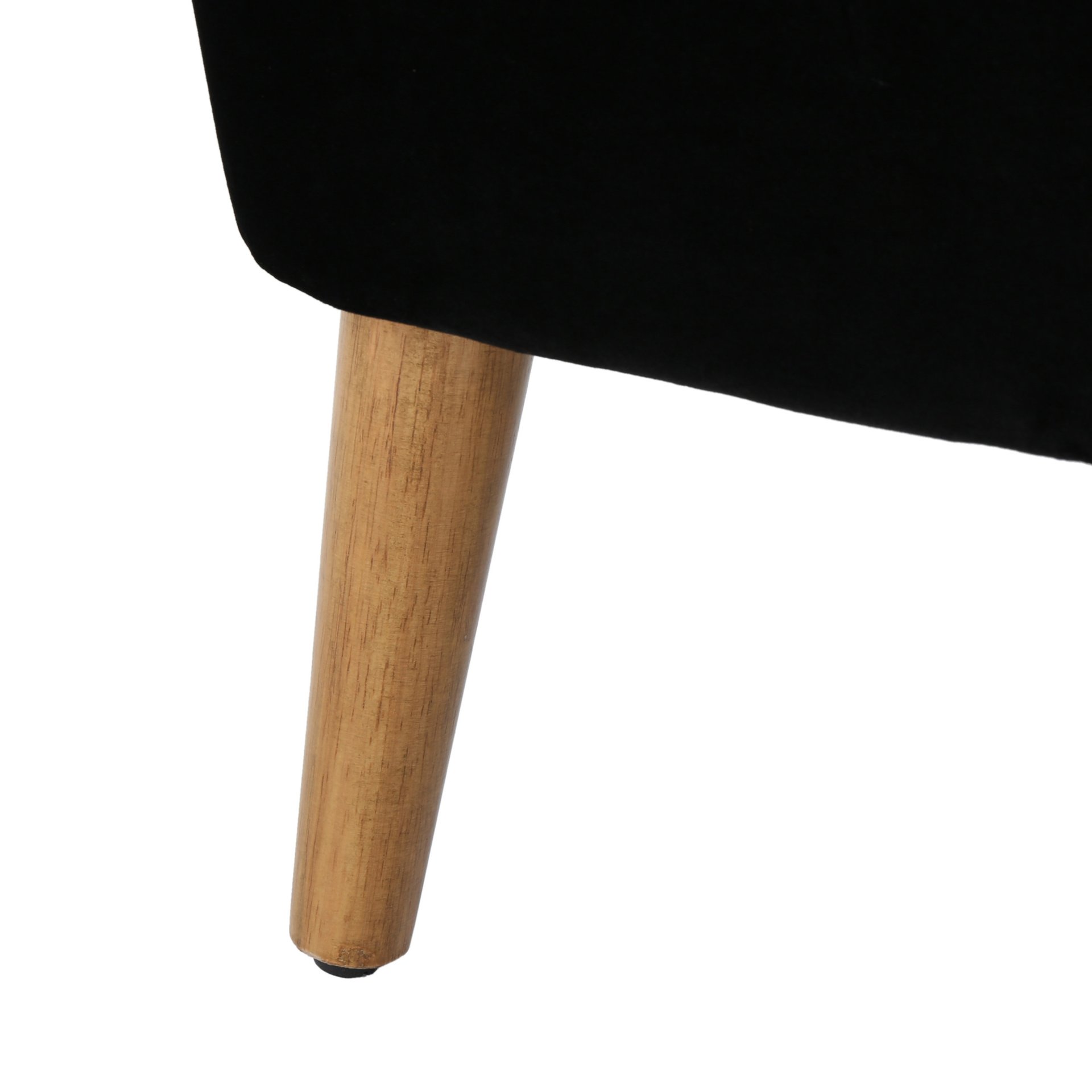 Accent Chair, Club Armchair, Modern Reading Chair - Black - Image 10