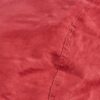 Jasper - Traditional 8 Foot Cylindrical Suede Bean Bag - Red - Image 5