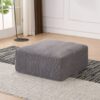 Modular Sectional Sofa With USB Charger And Petal Armrest - Gray - Image 20