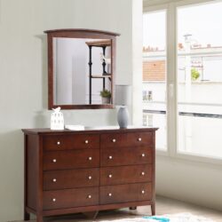 Elegant Casual Dresser - Cappuccino