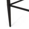 Counter Height Upholstered Bar Stools With Backs And Iron Legs For Kitchen Island (Set of 2) - Beige - Image 13