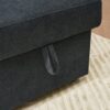 Sectional Sofa Bed L Shaped Sofa Couch Bed With USB Port, Reversible Sofa Couch Sleeper With Pull Out Bed, Chaise With Storage, For Living Room - Black - Image 3