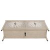 Sideboard Buffet Cabinet, Storage Cabinet With Storage, Modern Storage Cabinet With 4 Doors & Adjustable Shelves For Living Room, Dining Room, Kitchen And Entryway - Image 9
