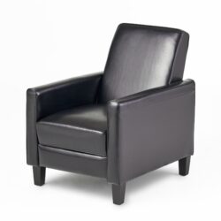 Push Back Chair For Elegant Home - Black