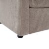 Twin Size Sofa Bed Sleeper Sofa Loveseat With Foldable Mattress, Side Table, Storage Pocket & USB Ports - Gray Brown - Image 14