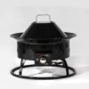 19" Propane Gas Fire Pit Table, 50000 Btu Round Steel Fire Pit For Outside Patio Deck Garden Backyard - Black - Image 8