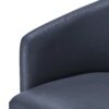 Ardena - Modern Swivel Barrel Chair - Blue - Image 11