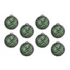Christmas Ball Ornaments, Decorative Hanging Ball Christmas Tree Ornaments For Holiday Party Decorations (Set of 8) - Green - Image 6