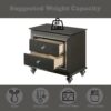 Kaitlyn - Nightstand - Metallic Gray - Image 5