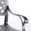 Sparta - Modern Dining Arm Chair - Dupione Brown - Image 11