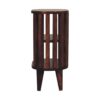 Ariella - Double Shelf Bedside Table - Chestnut - Image 8
