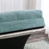 Ergonomic Electric Massage Chaise Lounge With Remote Control, 5 Modes For Relaxation - Teal - Image 9