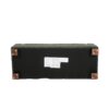 Textured Fabric Ottoman Bench With Hinged Lid - Blackish Green - Image 14