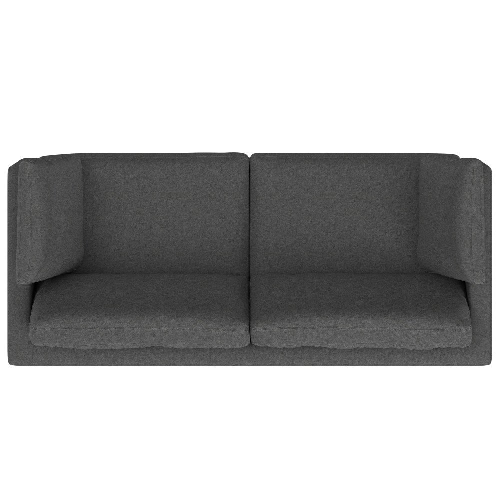 Ava - Mid Century Sofa - Gray - Image 3