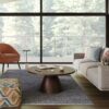 Winnie - Round Coffee Table - Walnut - Image 6